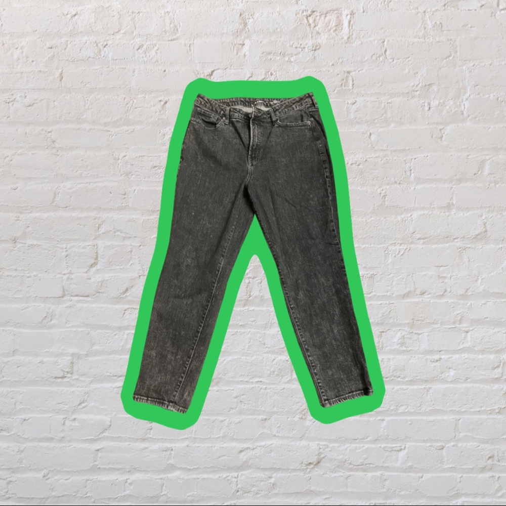 Old Navy Black Denim High-rise Jeans